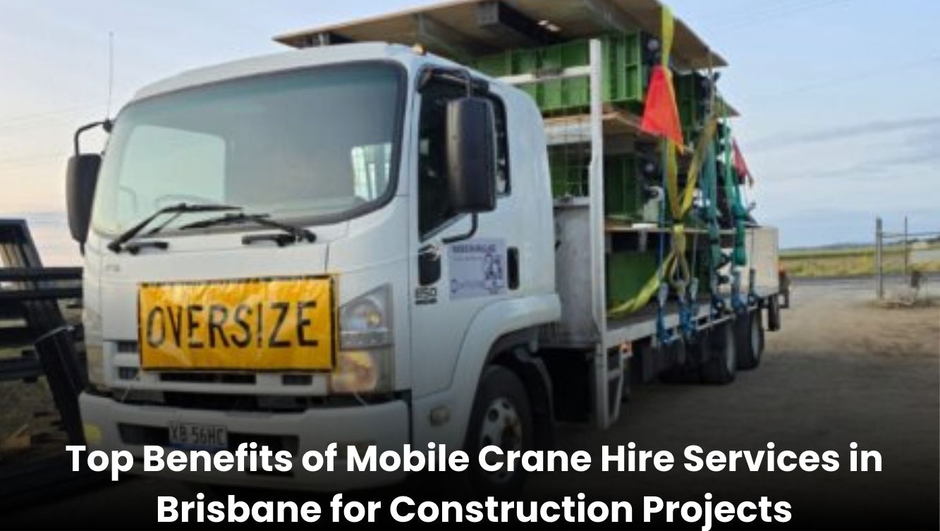 Mobile crane hire services in Brisbane offering flexibility and efficiency for construction projects.